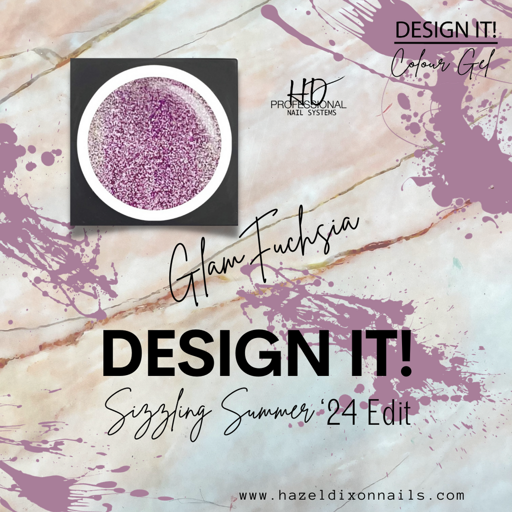 Design It! Colour Gel - Glam Fuchsia