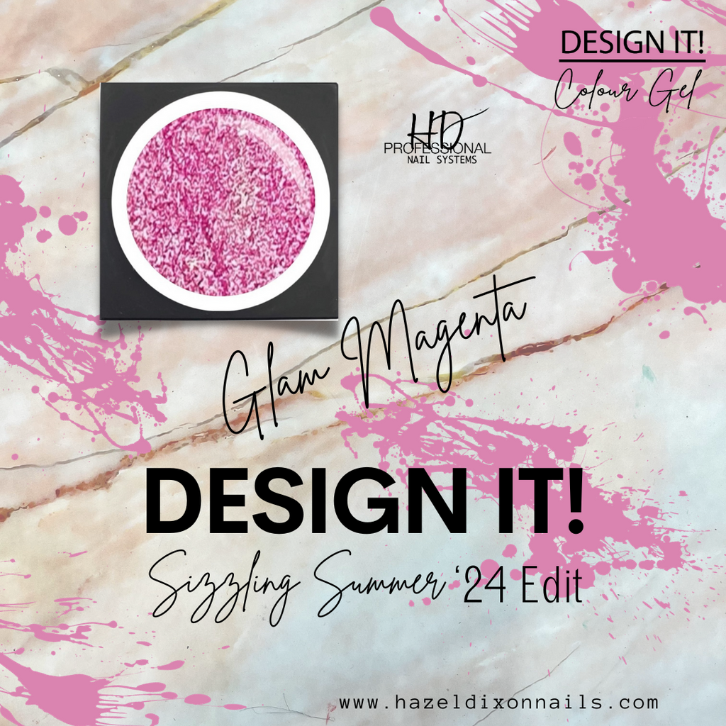 Design It! Colour Gel - Glam Magenta