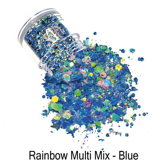 Rainbow Multi Mix - Blue