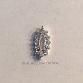 Medium Oval Hollow Nail Jewellery