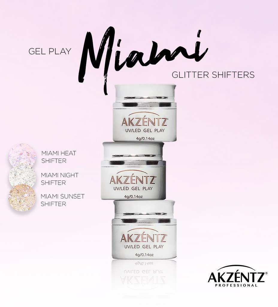 Gel Play Glitter Shifters - Miami Sunset