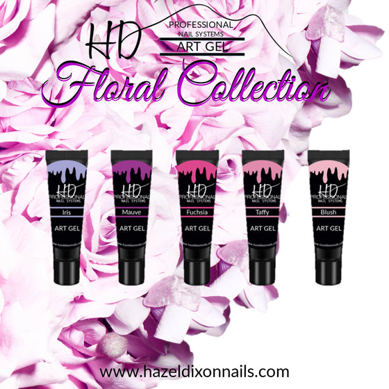 HD Pro Art Gel - Floral Collection