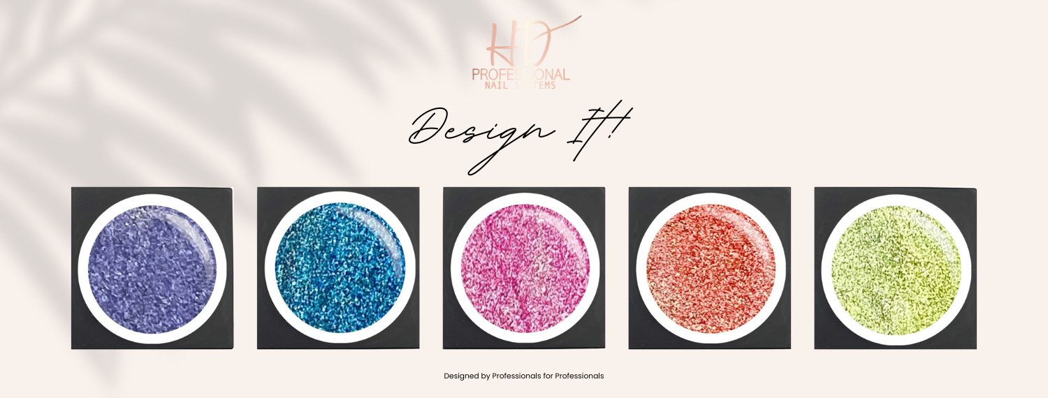 HD Professional Nail systems Design It! Colour & design gel