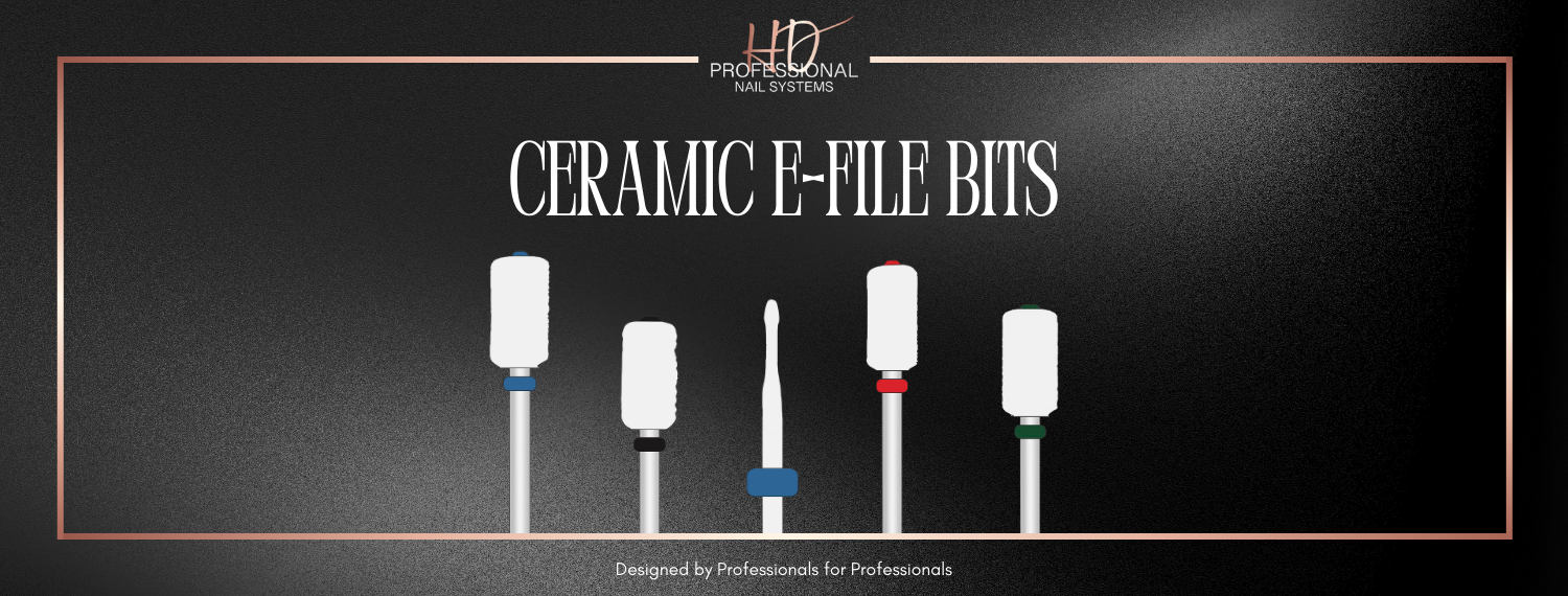 Ceramic E-file Bits – Hazel Dixon Nails Ltd