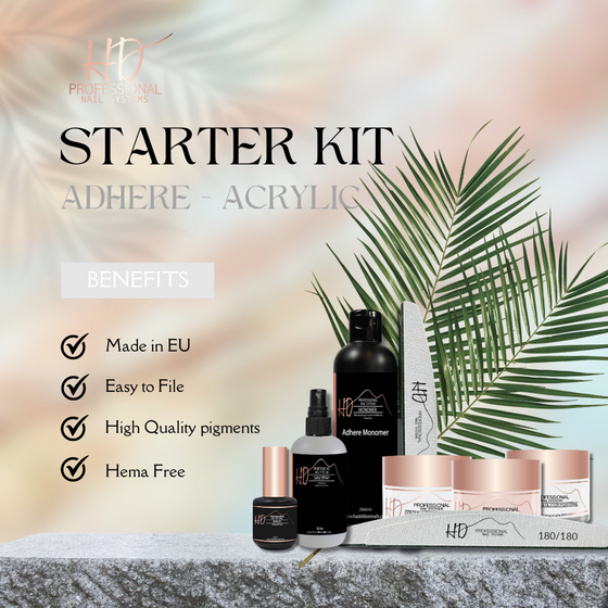 HD Pro Adhere Acrylic - Starter Kit