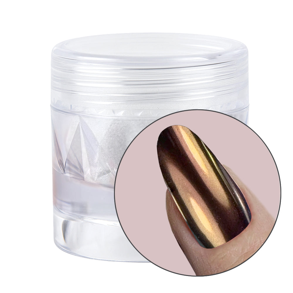 Noriko Nails - Aurora Chrome Powder - Solar Kiss – Hazel Dixon Nails Ltd