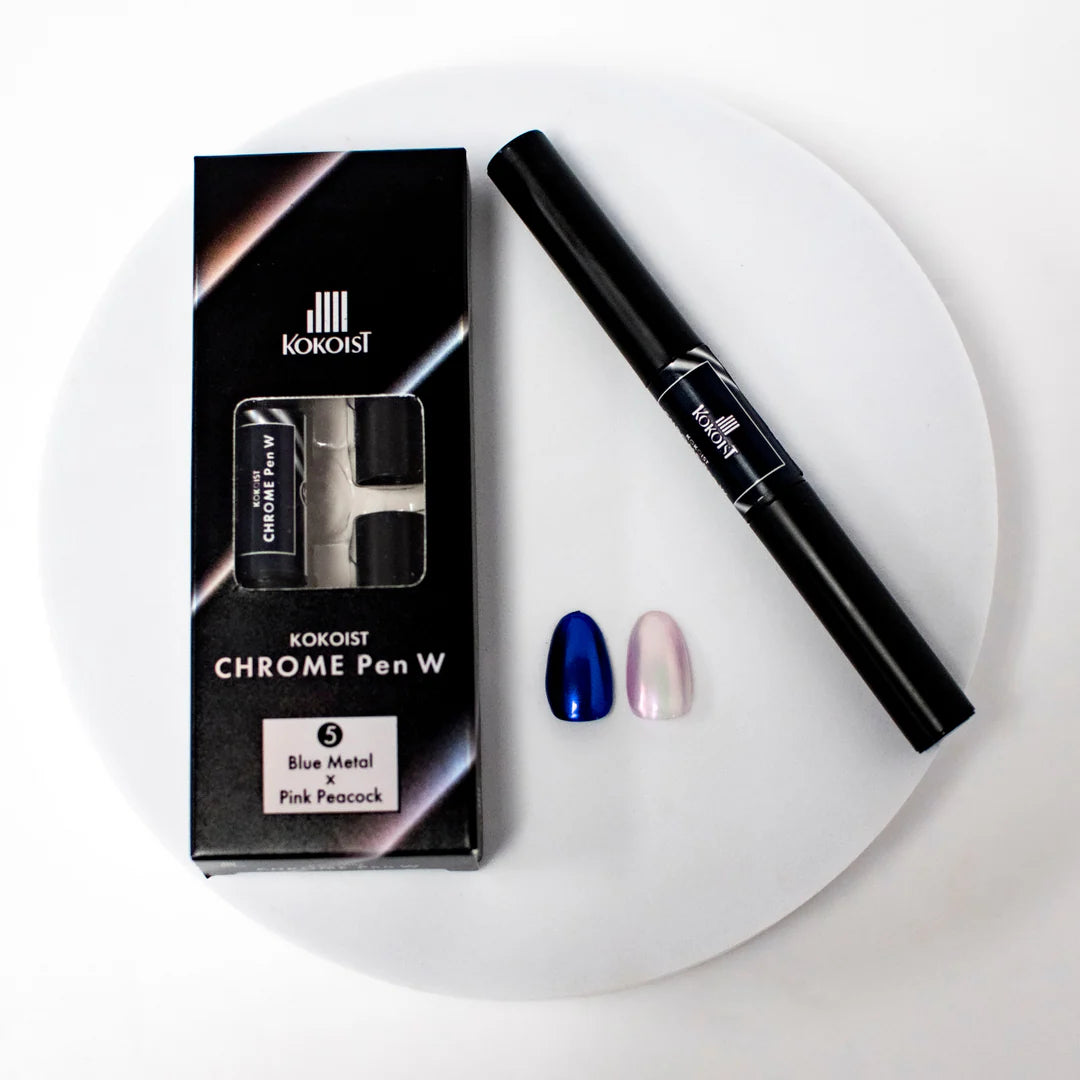 Kokoist Chrome Pen - Blue Metal X Pink Peacock