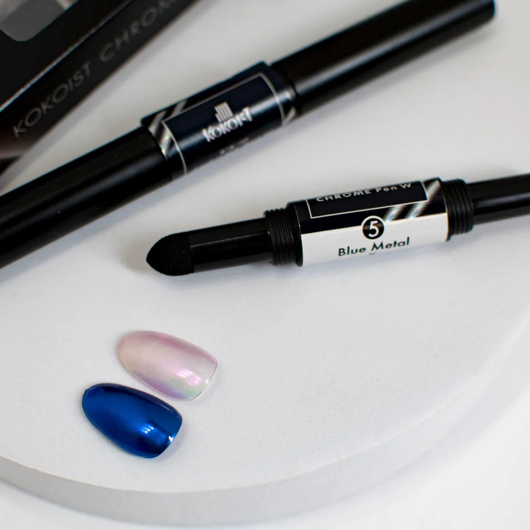 Kokoist Chrome Pen - Blue Metal X Pink Peacock