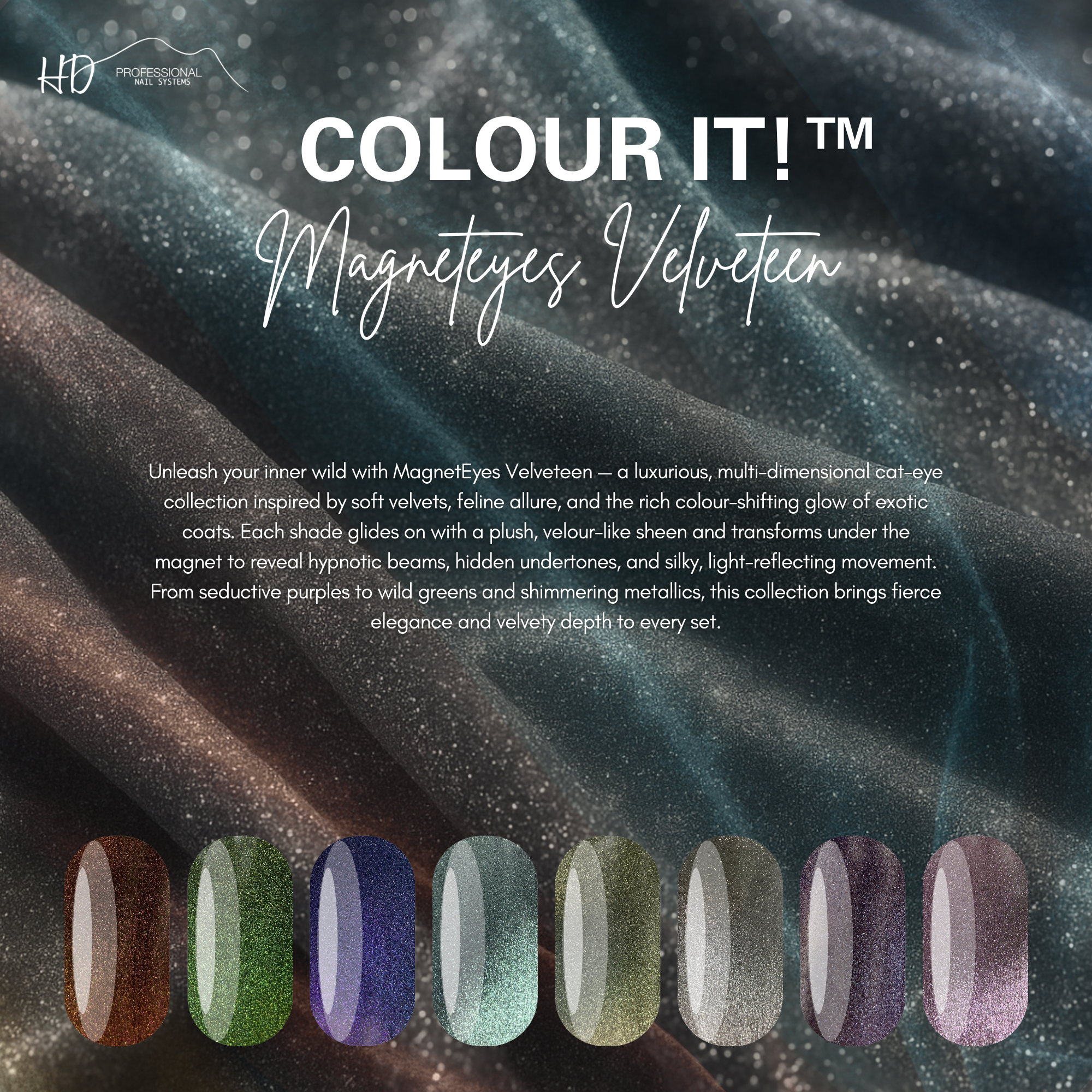 Colour It! Magneteyes® Velveteen Collection *NEW*