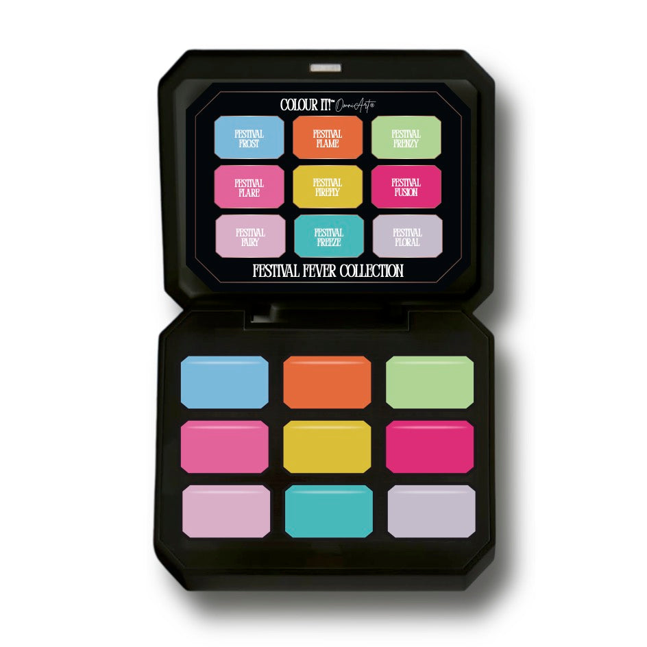 HD Pro Colour It! Omniart® Palette - Festival Fever Collection