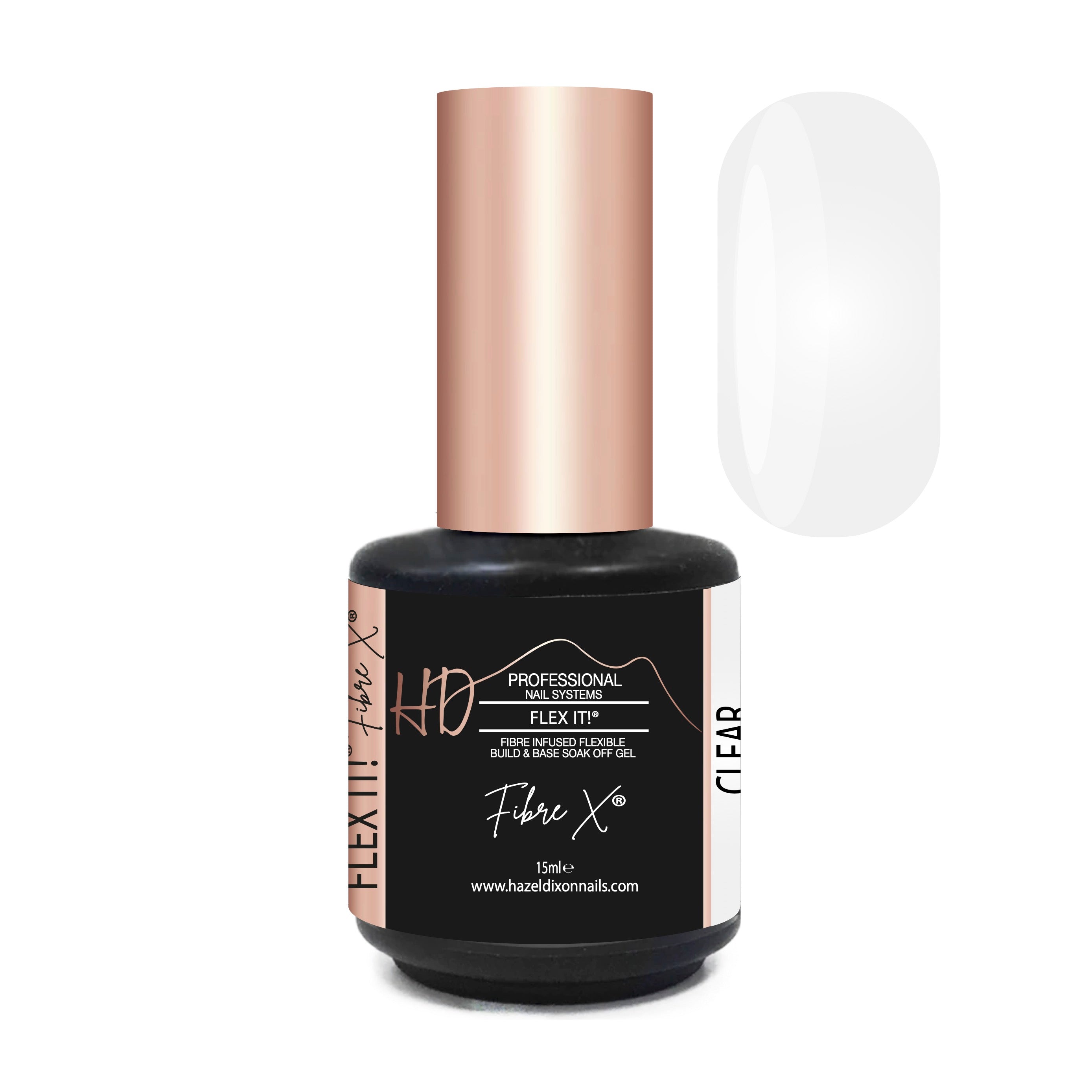 Flex It!® Fibre X® Fibre Infused Base & Builder Gel – Hazel Dixon
