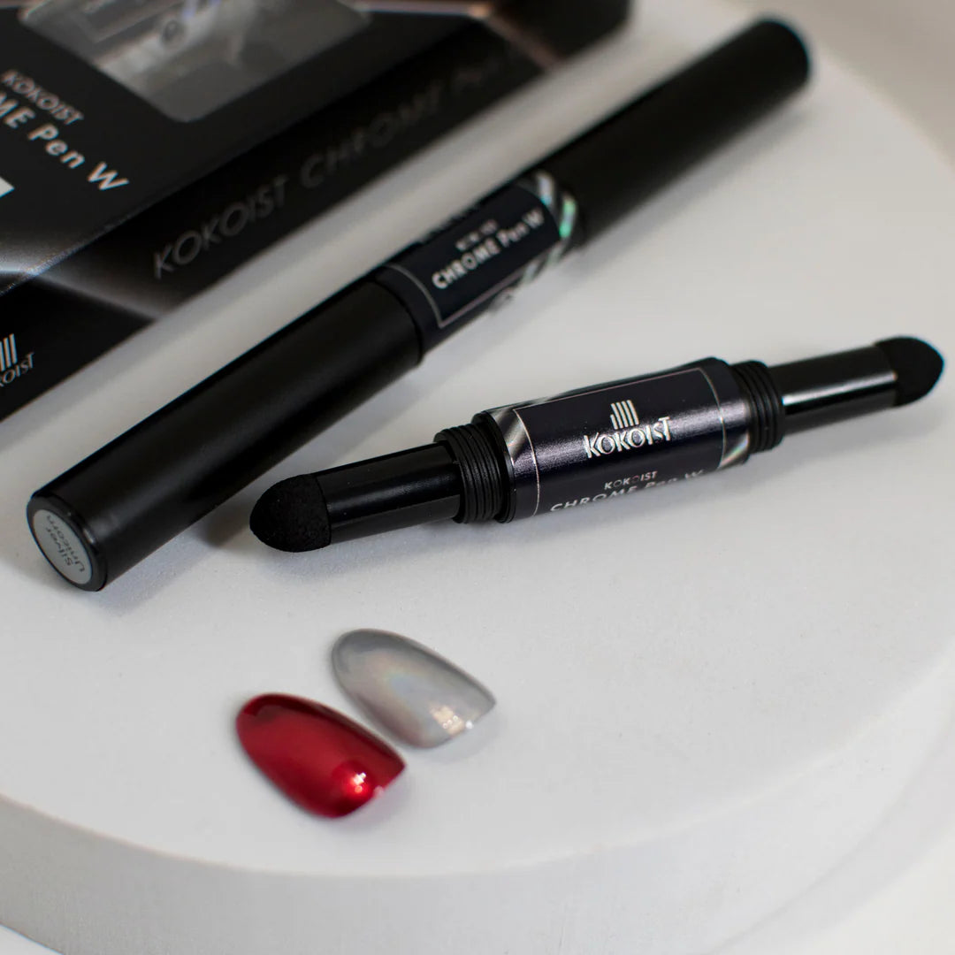 Kokoist Chrome Pen - Red Metal X Silver Unicorn