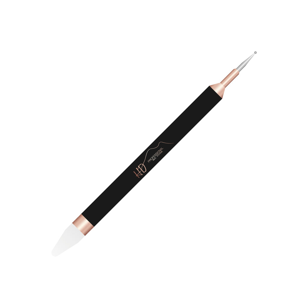 Rose Gold Rhinestone Picker Upper & Dotting Tool