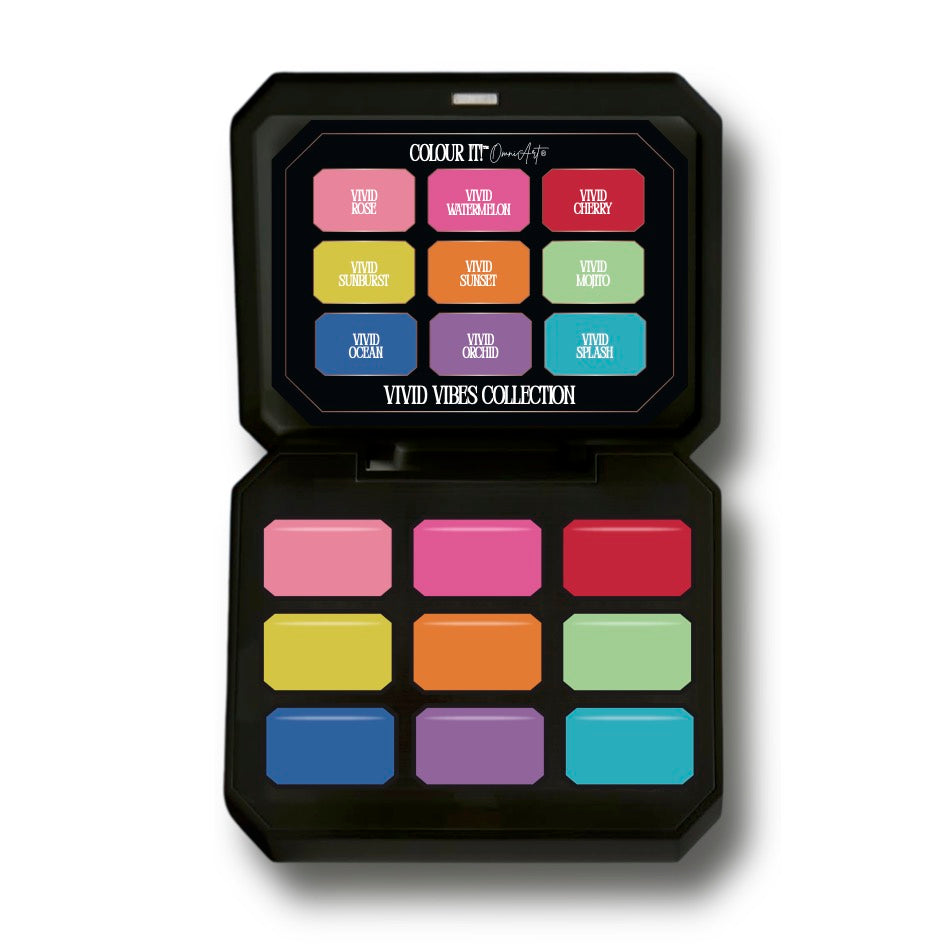 HD Pro Colour It! Omniart® Palette - Vivid Vibes Collection