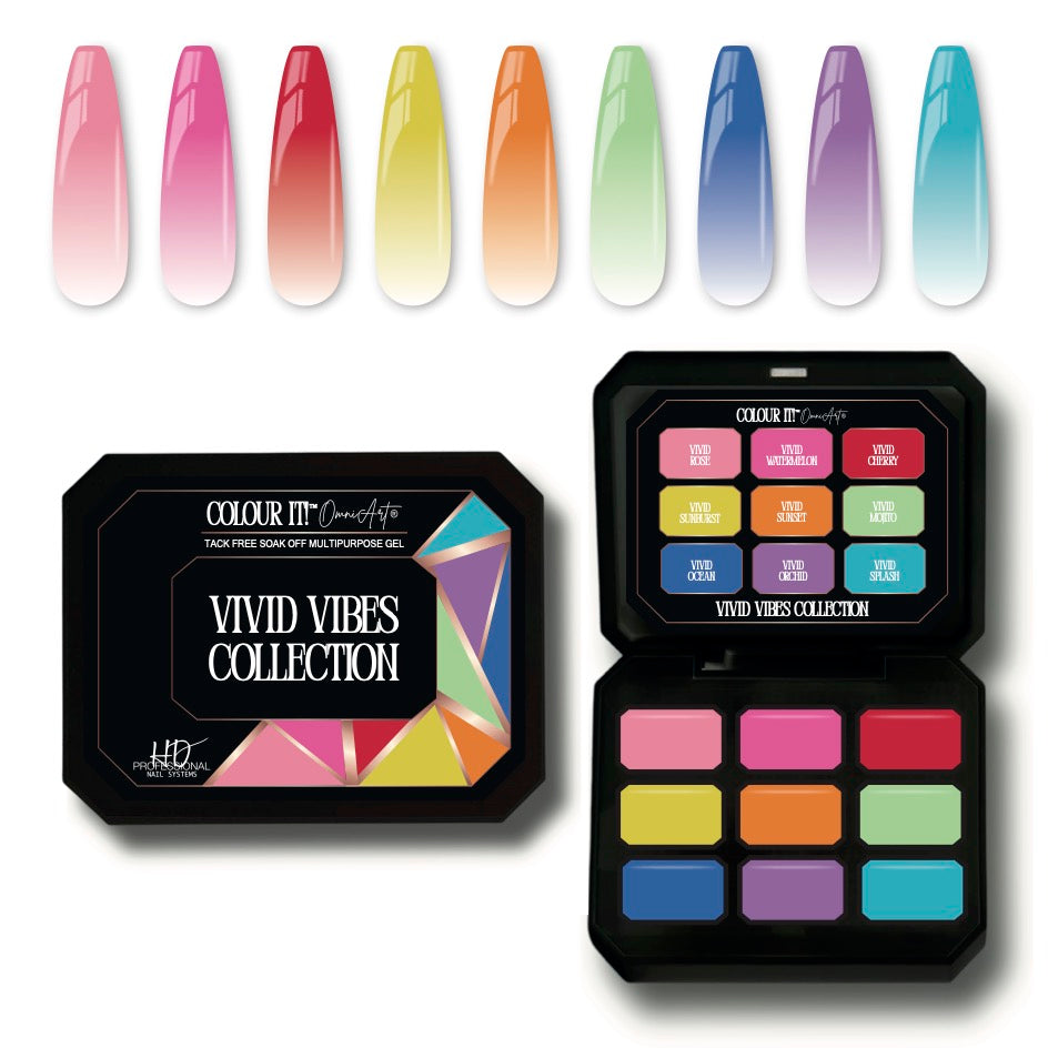 HD Pro Colour It! Omniart® Palette - Vivid Vibes Collection