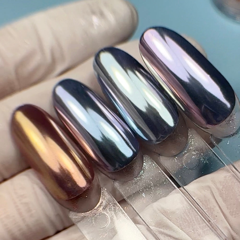 Noriko Nails - Aurora Chrome Powder - Mystic
