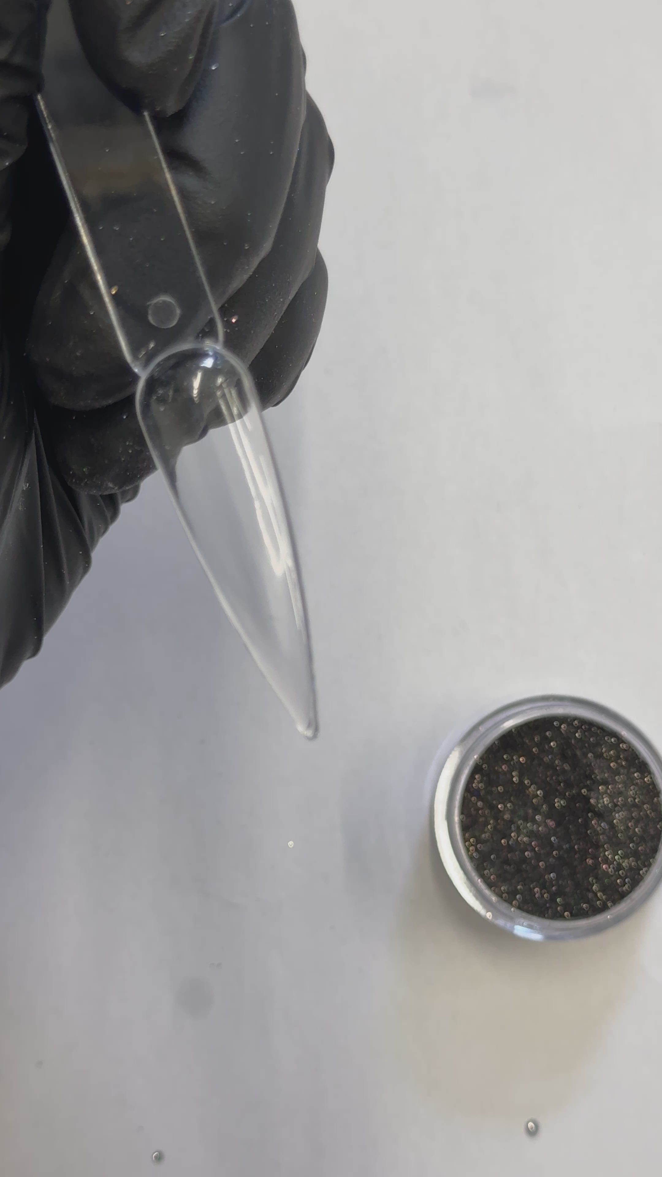 Hola Holographic Glitter - Black *NEW*