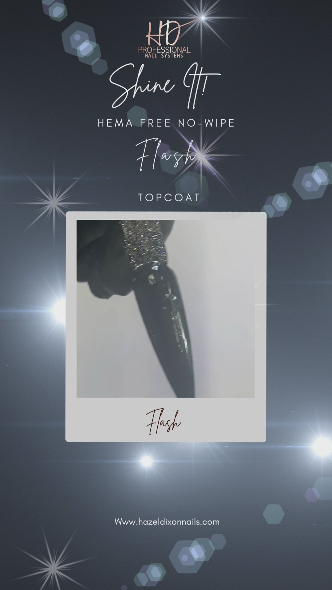 Shine It ! HEMA FREE - No wipe top coat - FLASH