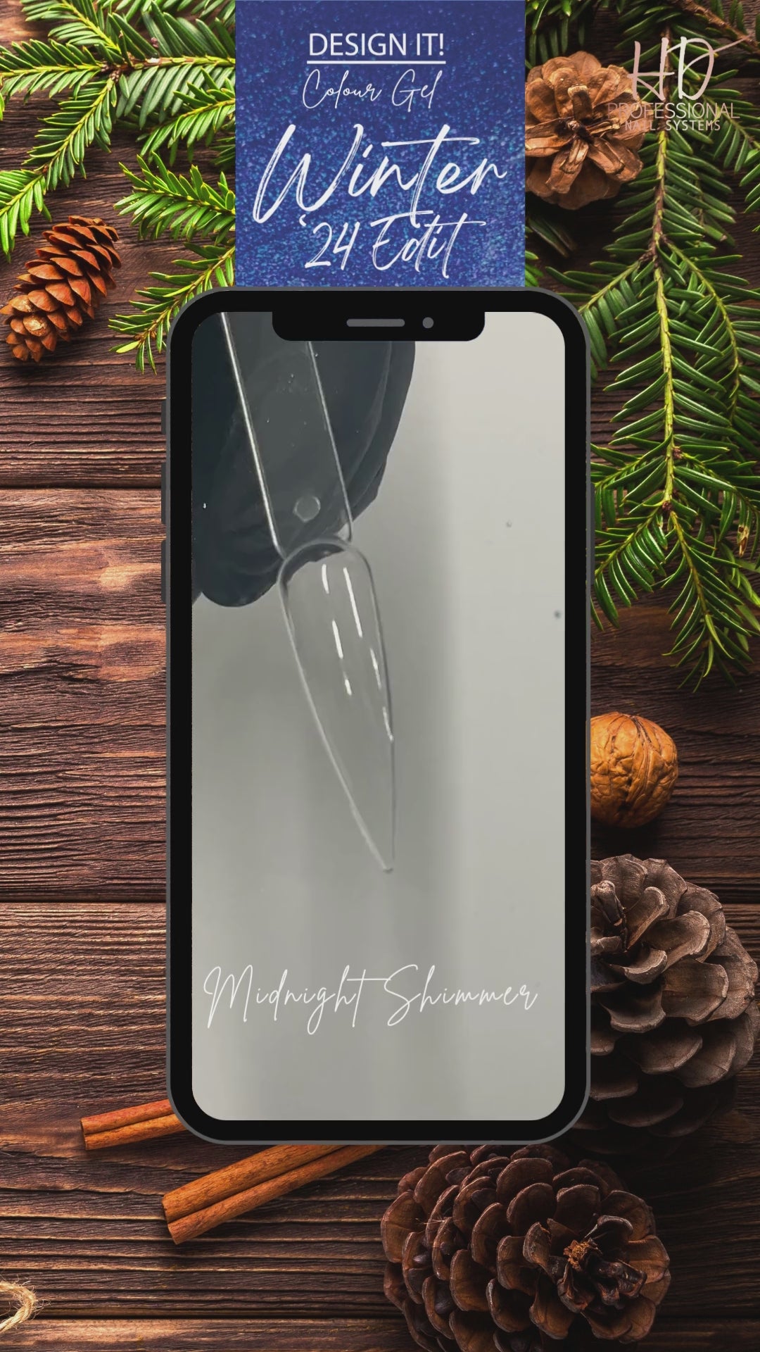Design It! Colour Gel - Midnight Shimmer (VAULT)