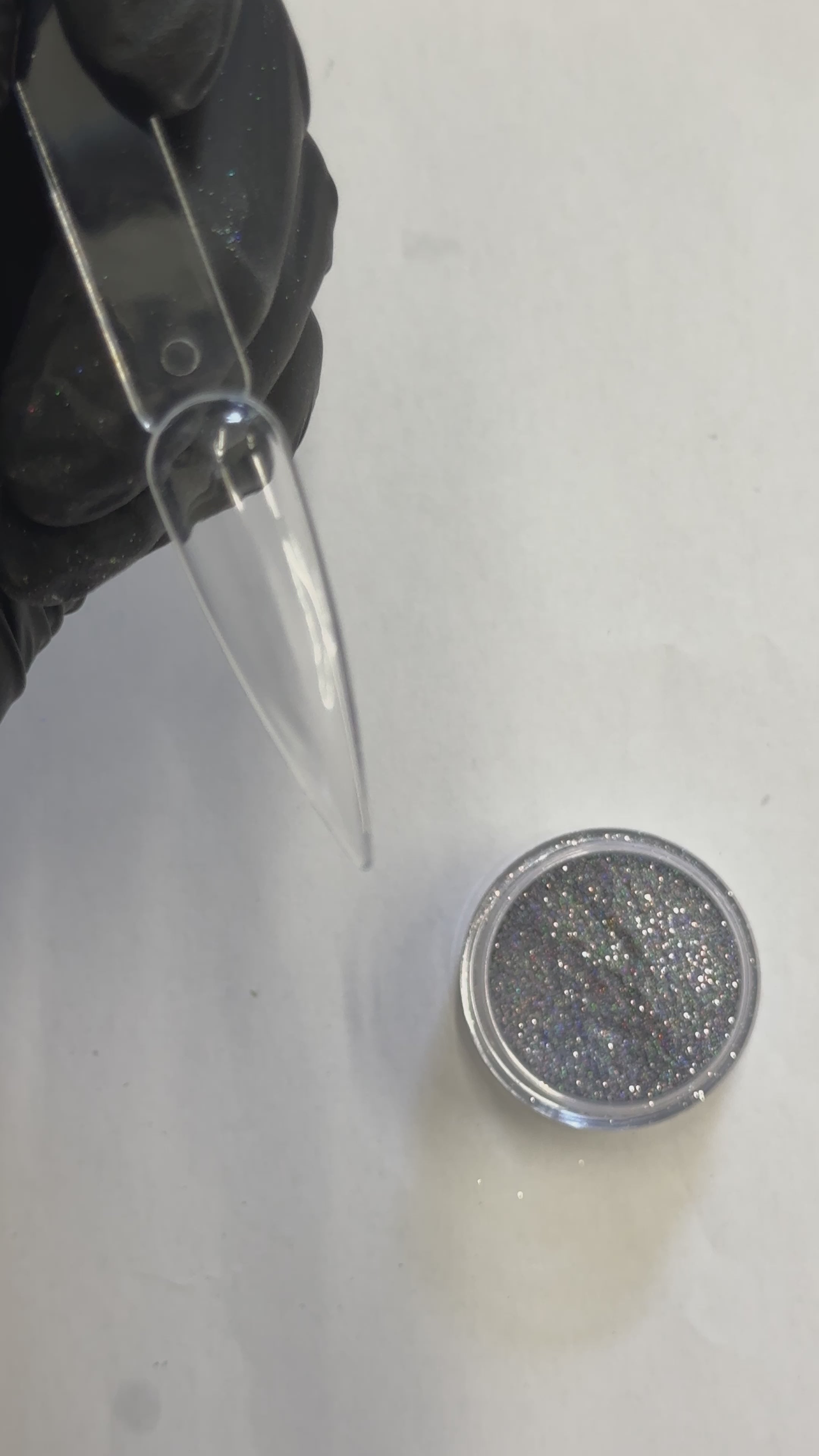 Hola Holographic Glitter - Gunmetal Silver *NEW*