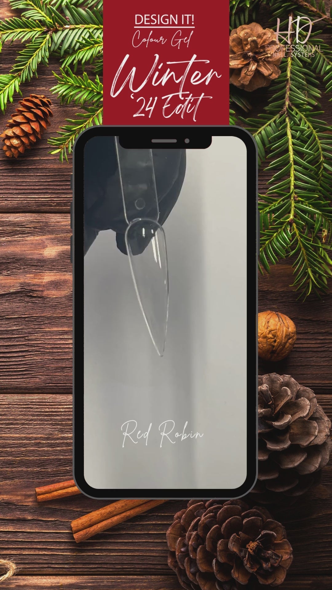 Design It! Colour Gel - Red Robin