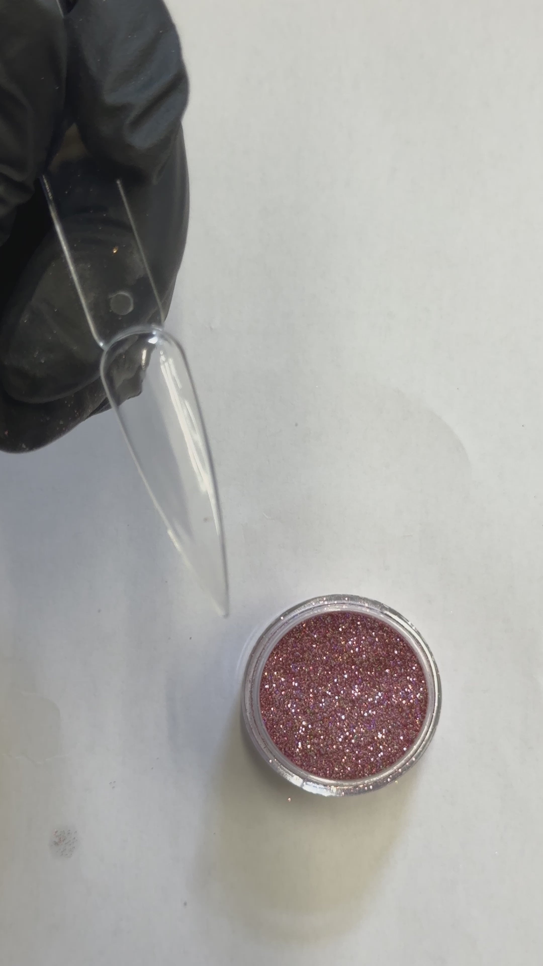 Hola Holographic Glitter - Dusky Pink *NEW*