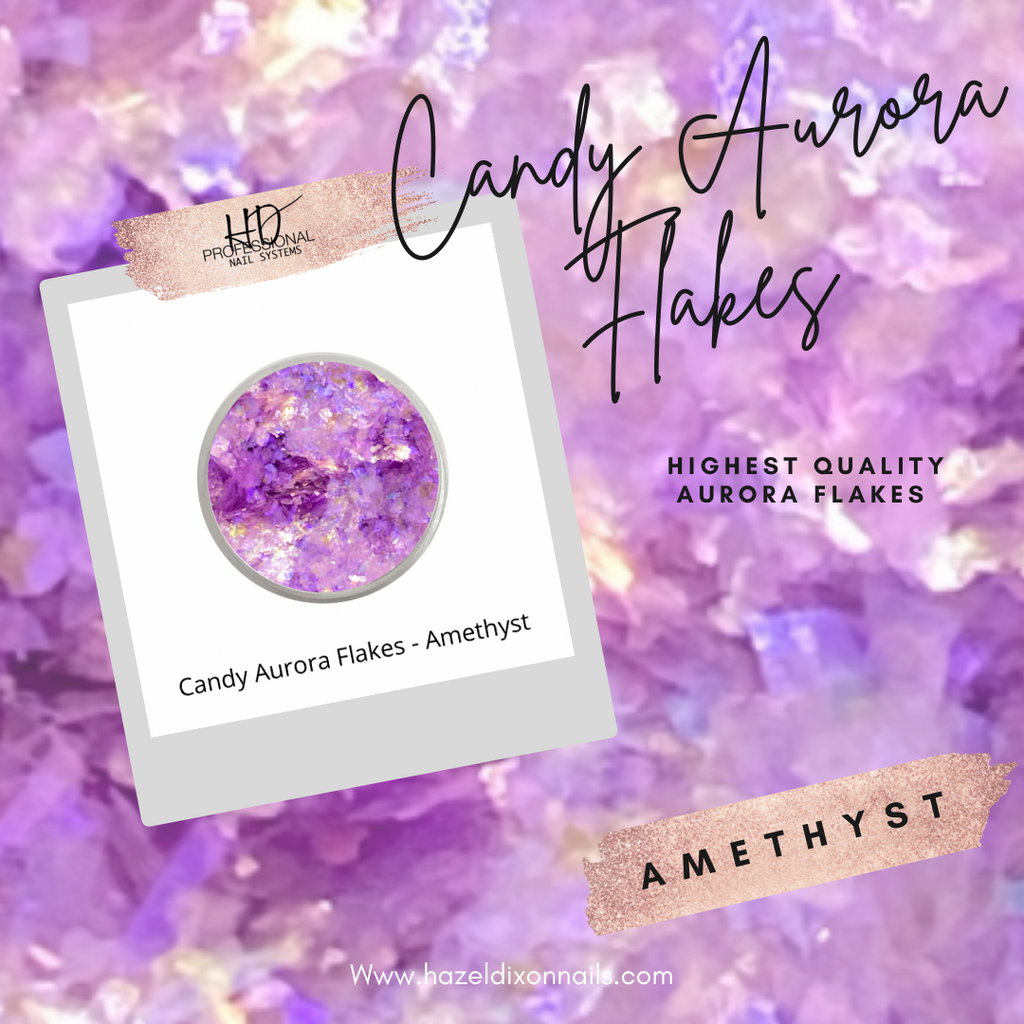 Candy Aurora Flake - Amethyst