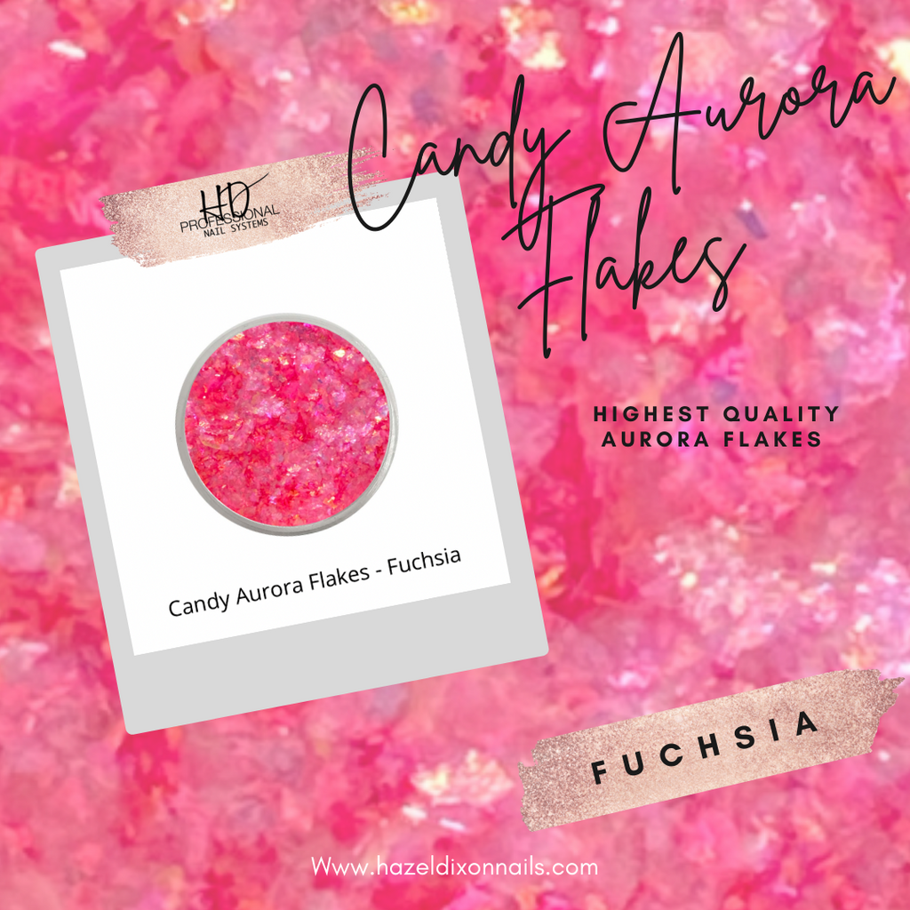 Candy Aurora Flake - Fuchsia