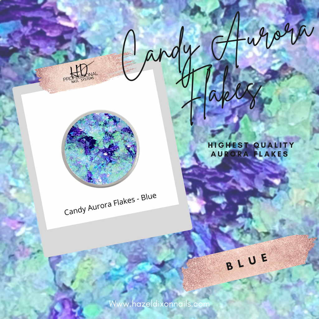 Candy Aurora Flake - Blue