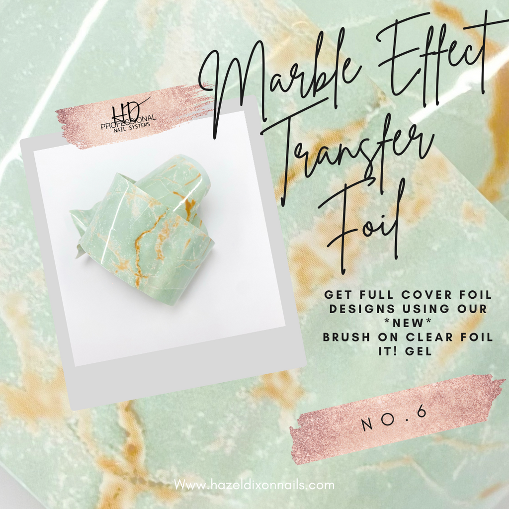 Marble Effect Transfer Foil - No.6