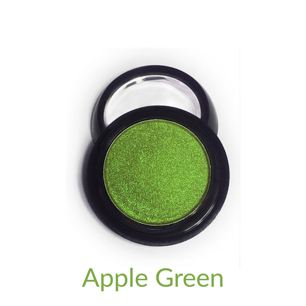 Compact Chrome Powder - Apple Green