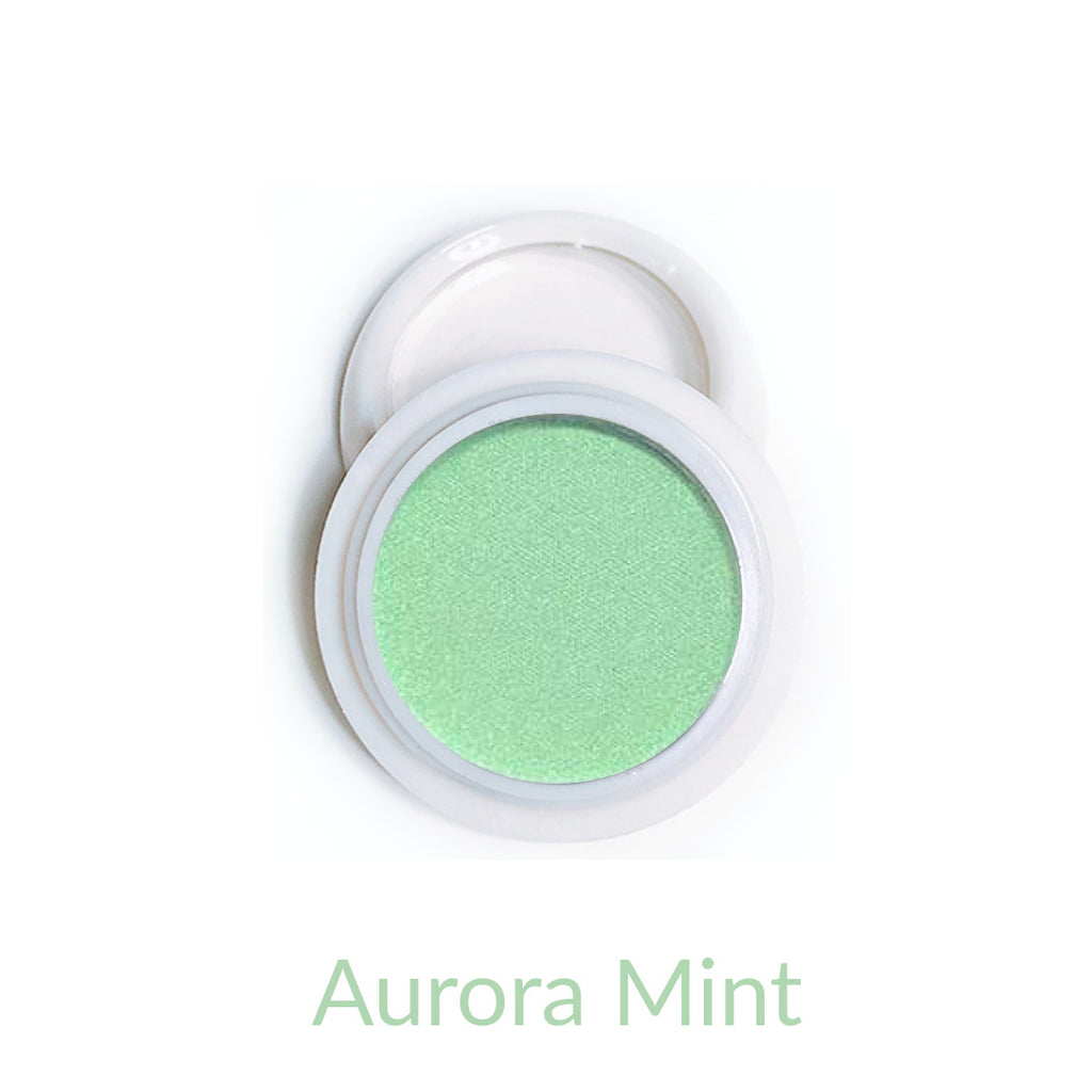 Candy Compact Chrome Powder - Aurora Mint