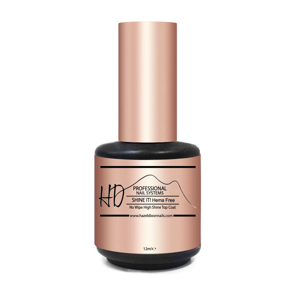 HD Pro Shine It ! HEMA FREE - No wipe top coat