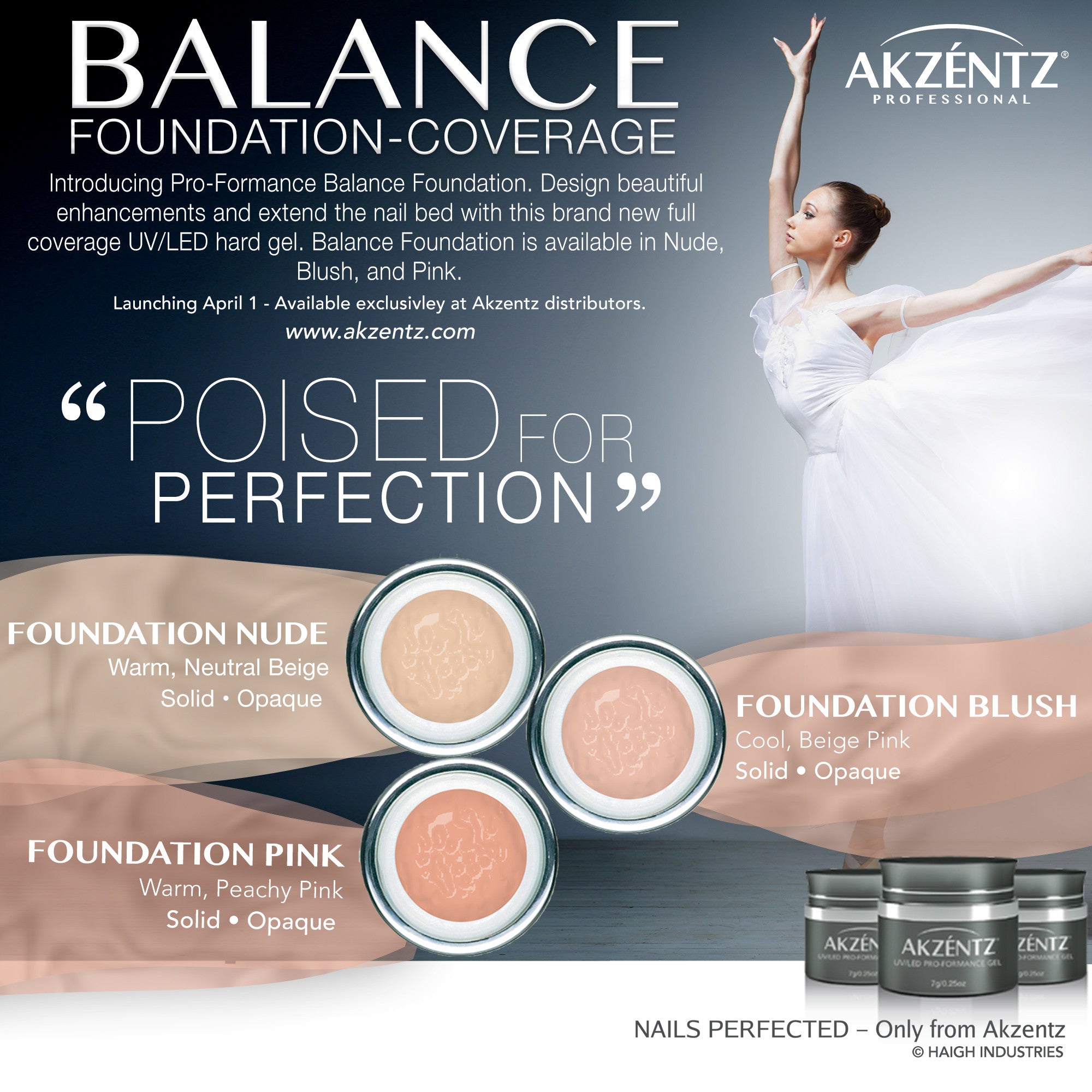 Pro-formance Hard Gel - Balance Foundation Nude