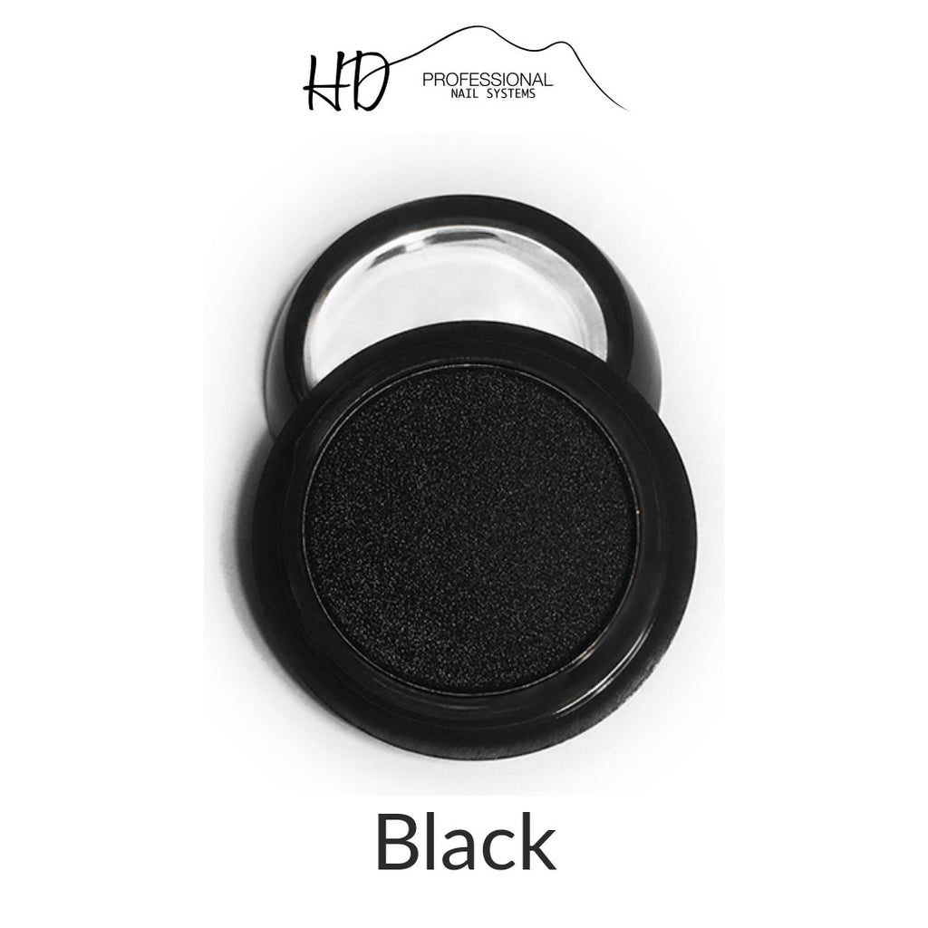 Compact Chrome Powder - Black