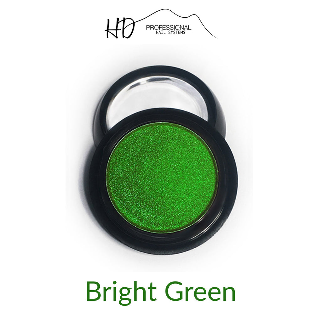 Compact Chrome Powder - Bright Green