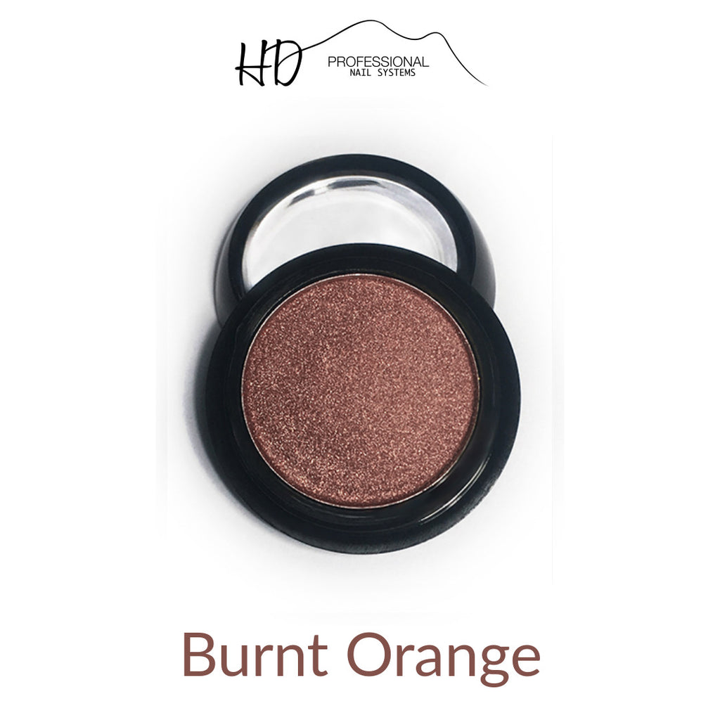 Compact Chrome Powder - Burnt Orange