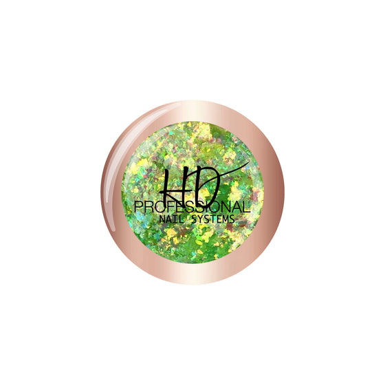 Candy Aurora Flake - Apple Green