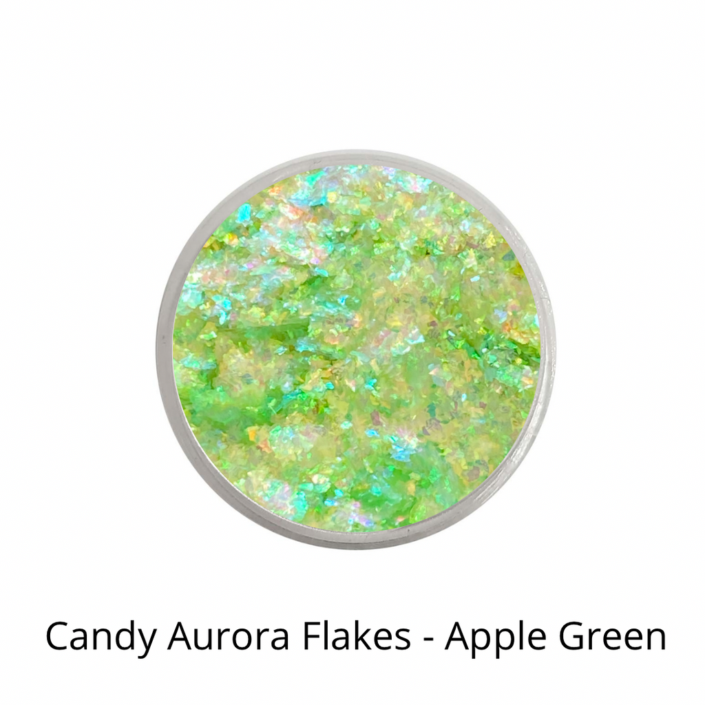 Candy Aurora Flake - Apple Green
