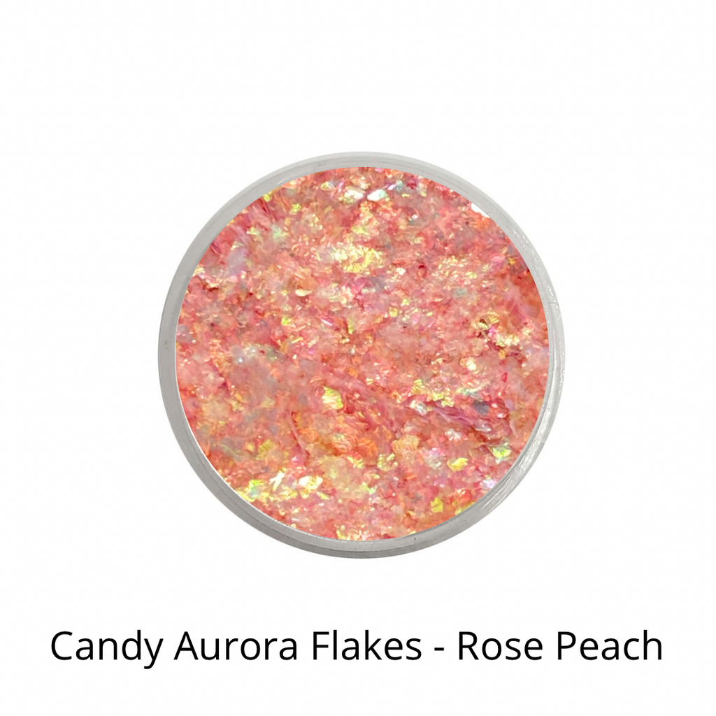 Candy Aurora Flake - Rose Peach