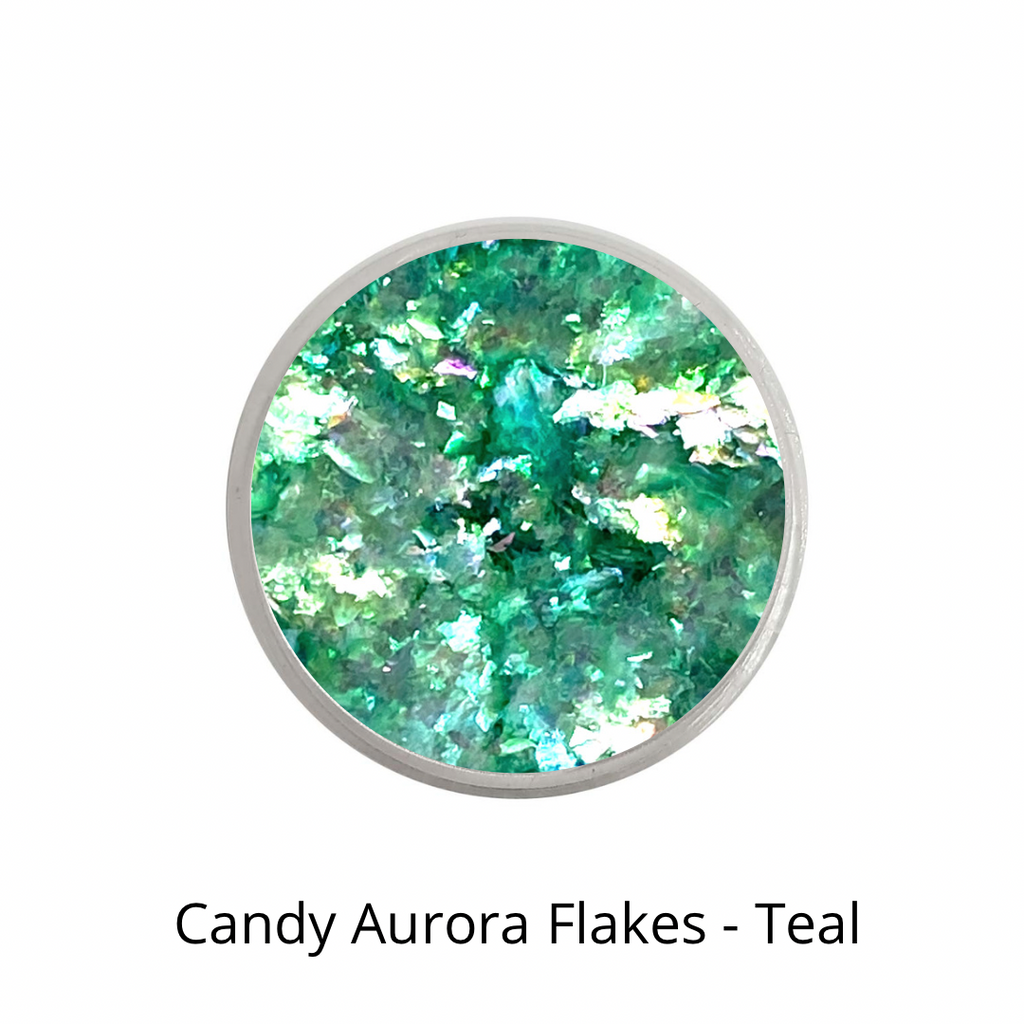 Candy Aurora Flake - Teal