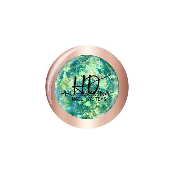 Candy Aurora Flake - Teal