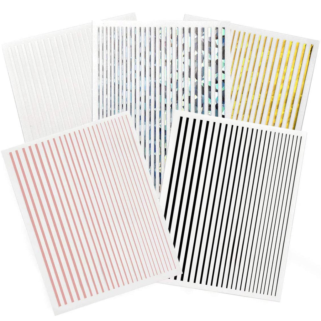 Line Stickers - 5 Colours