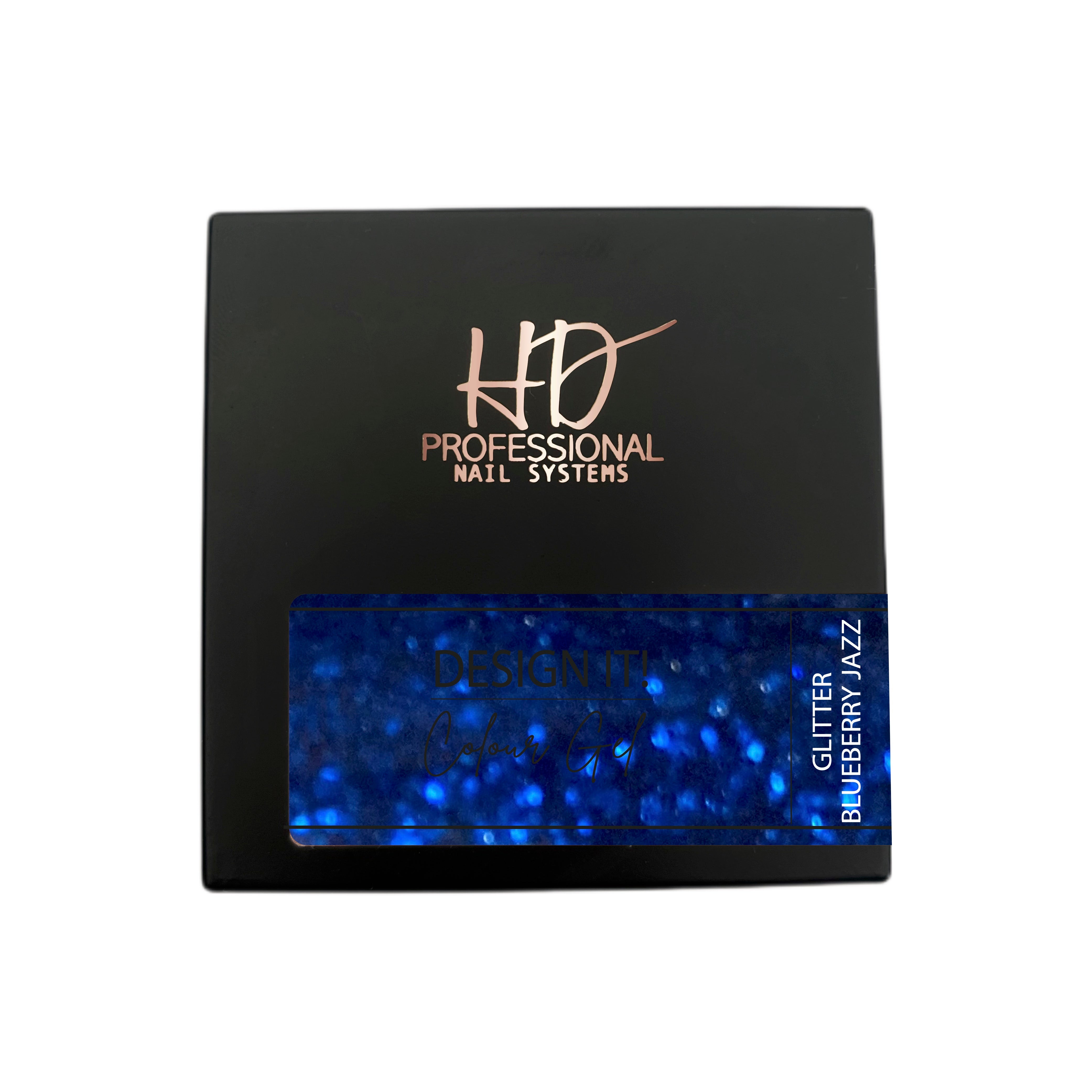 Design It! Colour Gel - Glitter - Blueberry Jazz