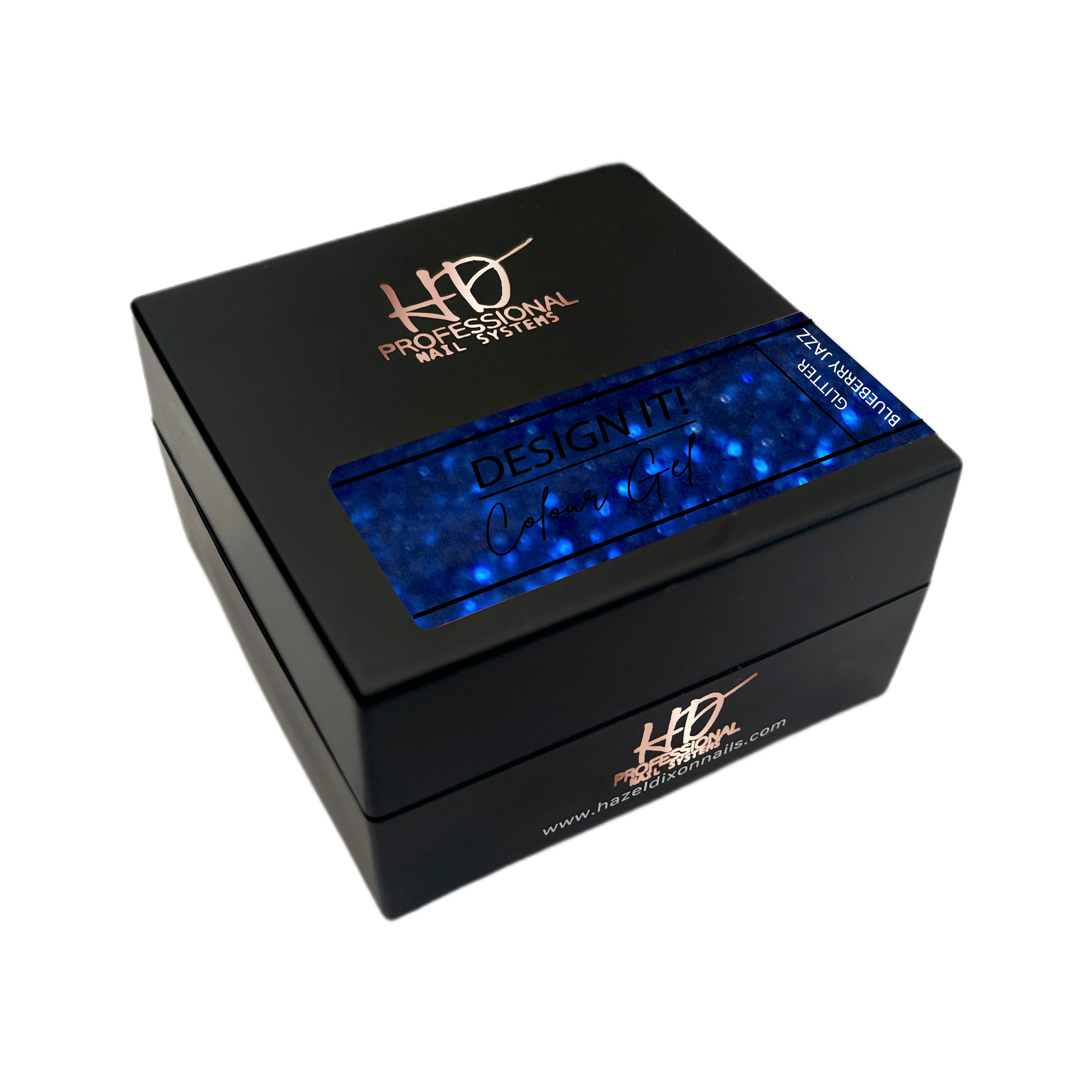 Design It! Colour Gel - Glitter - Blueberry Jazz