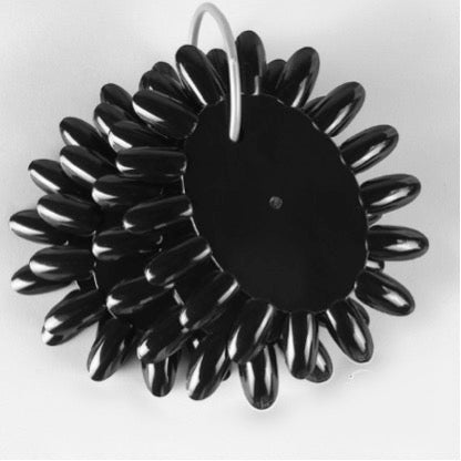 Oval Colour Charts - Black