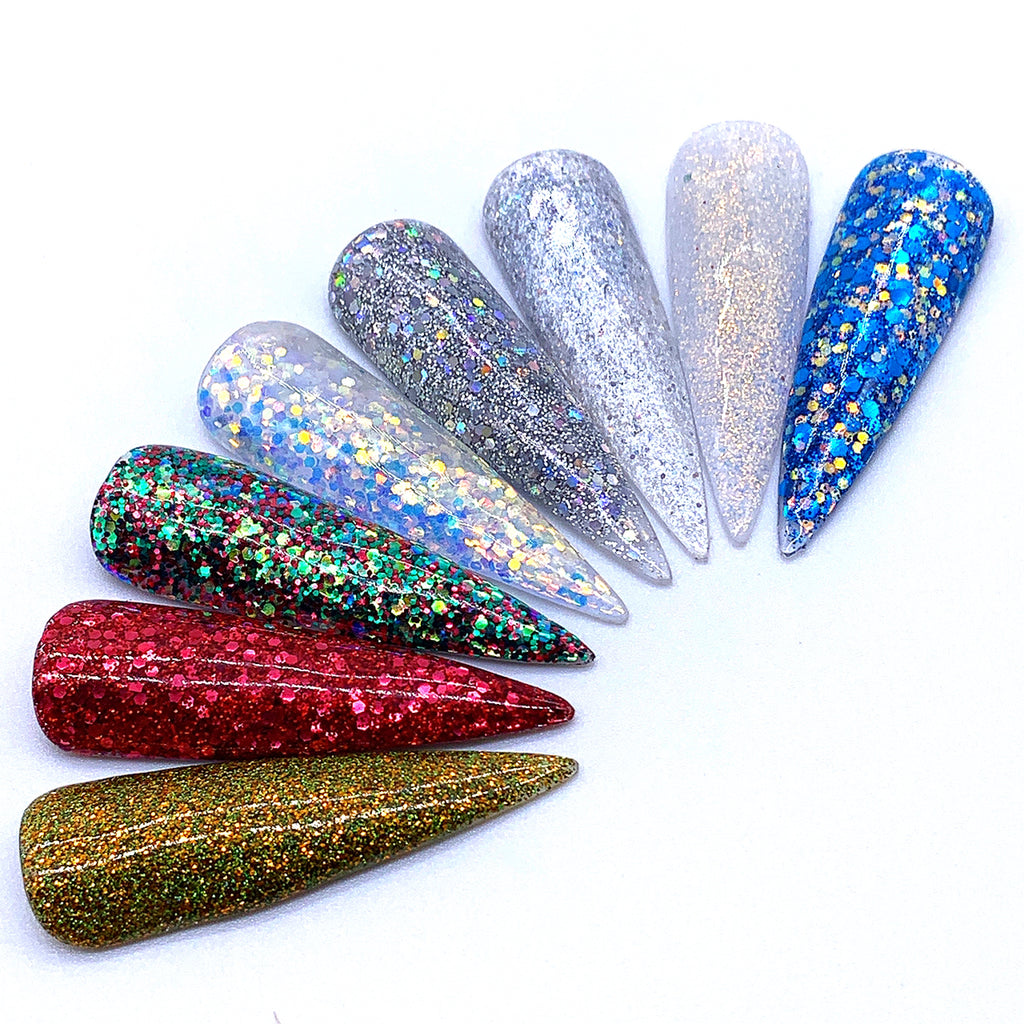 HD Pro Festive Fancies Glitter Acrylic Collection