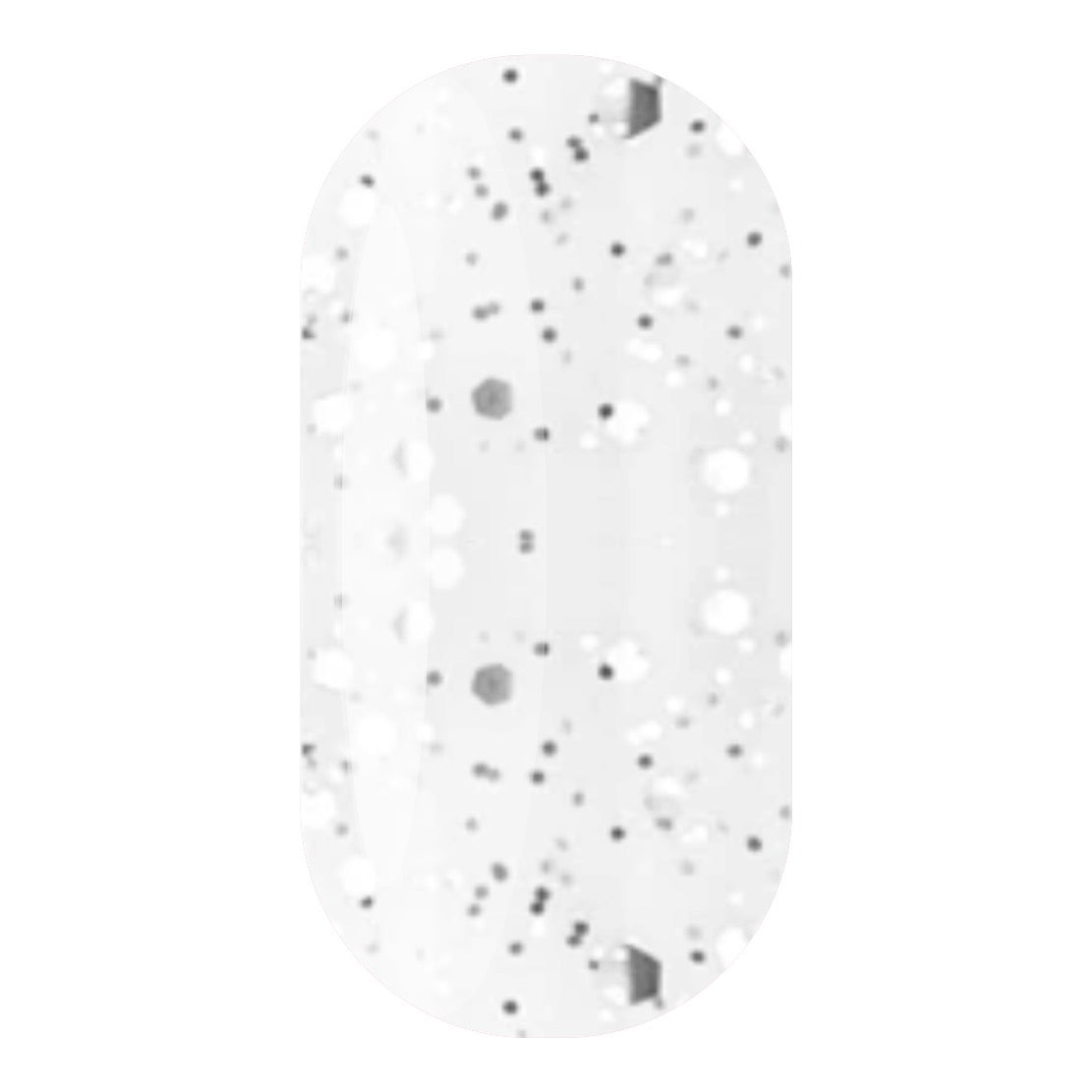 HD Finish It! Itty Bitty Gel Topcoat - SHINY - Silver