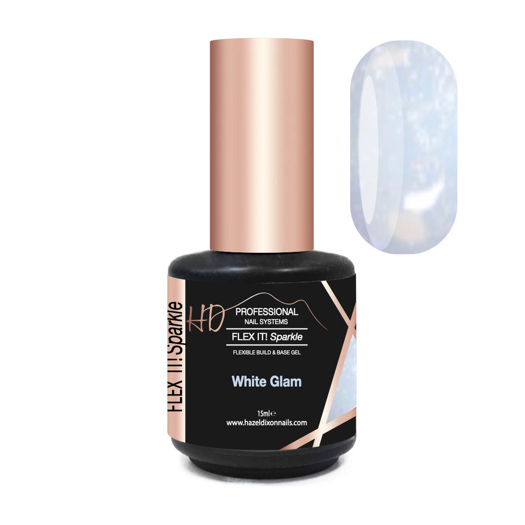 HD Pro Flex It ! Sparkle - White Glam