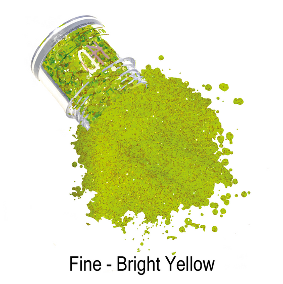 Fine Glitter - Bright Yellow